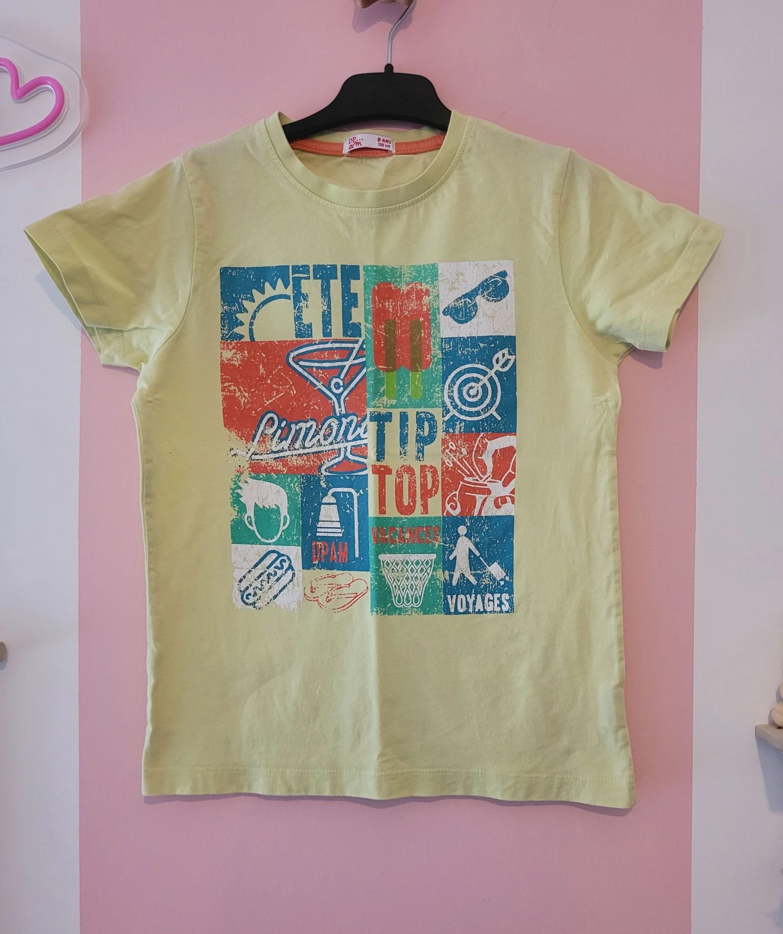 T-shirt MC 8 anos – photo 2